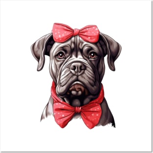 Fancy Mastiff Dog Posters and Art